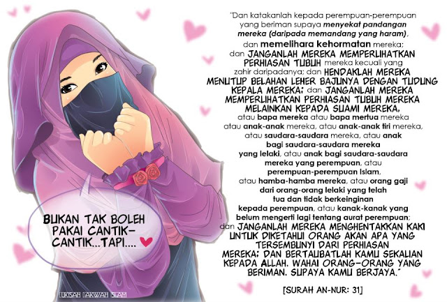 19 HADIS RASULULLAH S.A.W TENTANG WANITA