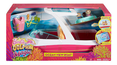 BARBIE y los delfines mágicos - Barco Visión Submarina | Mattel 2017 | Película CAJA JUGUETE