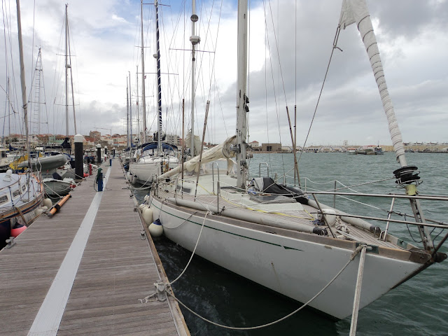 Transient dock in Peniche