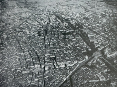 Fotografías de la construcción de la Gran Vía de Madrid