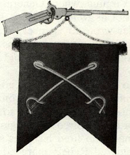 Repeater dubbed "horizontal shot tower" was adopted as corps insignia by cavalryman Wilson