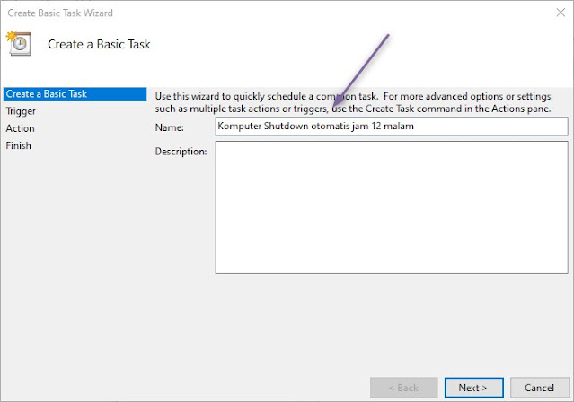 Cara Mematikan Komputer Otomatis dengan Task Scheduler