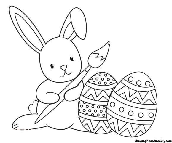 Coloring Pages Easter Coloring Sheets