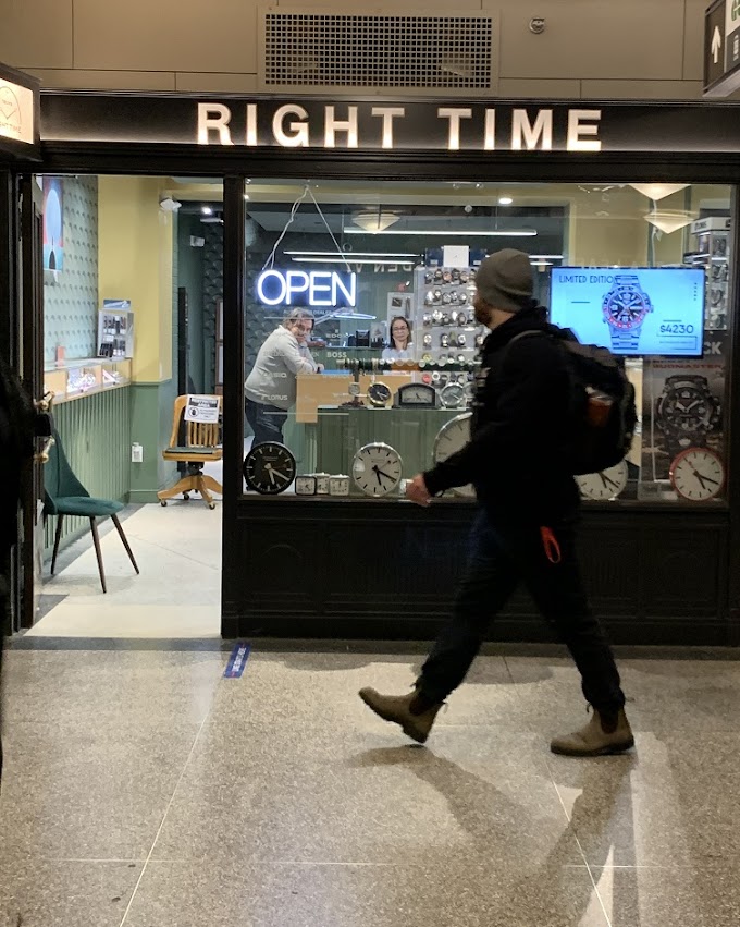 Right Time - Union Station Toronto