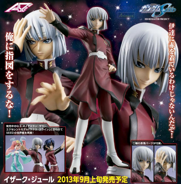 FIGURA YZAK JULE Alpha Omega Series MOBILE SUIT GUNDAM SEED