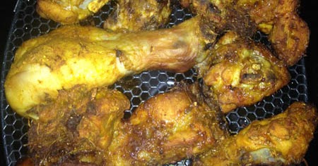 Resepi Airfryer - Ayam Goreng Rempah ~ From FAMF Tower