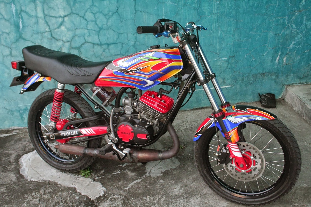 Foto Modifikasi Motor Air Brush Terkeren Dan Terbaru Modifikasi Trail