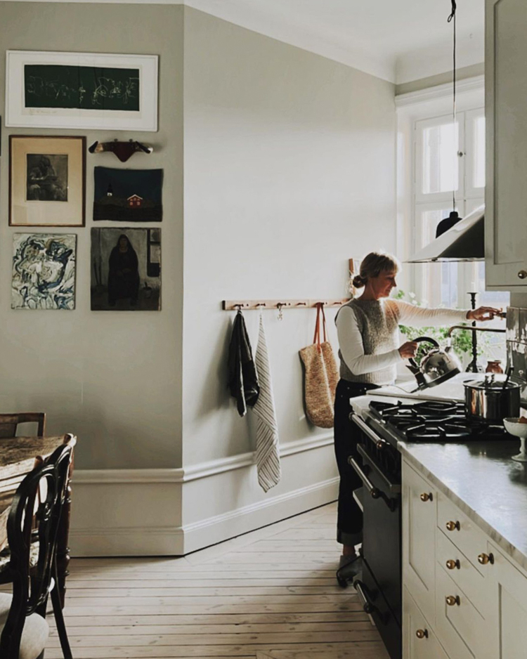 Marianne's Art-filled Apartment in SOFO, Stockholm