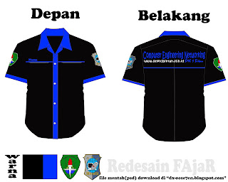  Baju  Kejuruan TKJ