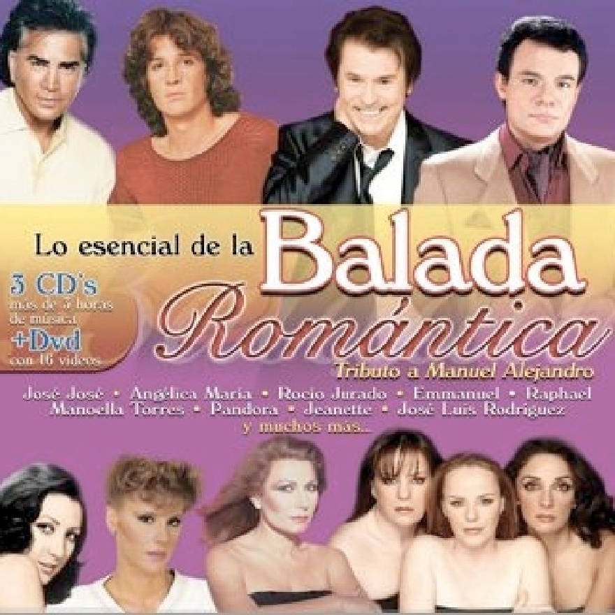 Lo Esencial De La Balada Romantica - 3 Cd's (Album)