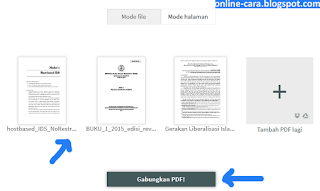 Cara Gabung PDF Online