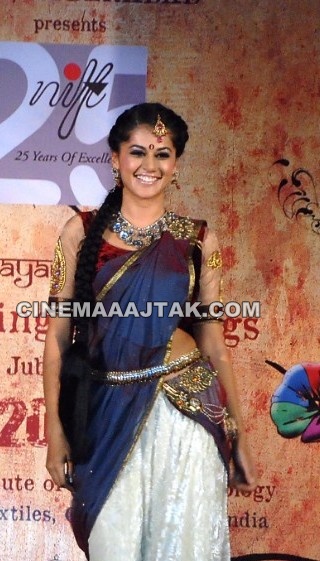 Fashion Show Pics: Hot Taapsee At Nift Silver Jubilee Event - FamousCelebrityPicture.com - Famous Celebrity Picture 