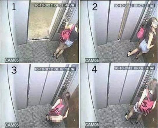 Wanita Ini Tertangkap CCTV Saat Melakukan Hal Yang Menjijikan!!!!!