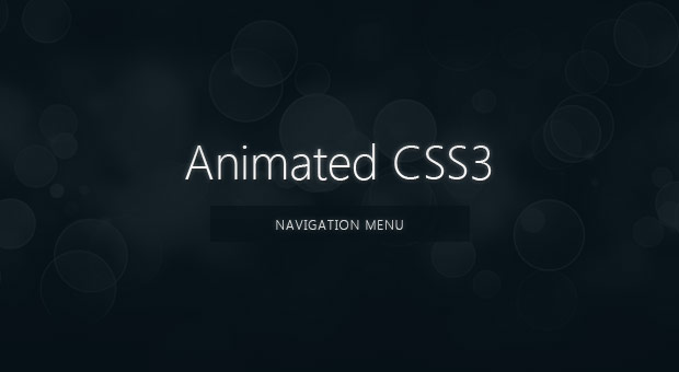 Free Making a CSS3 Animated Menu