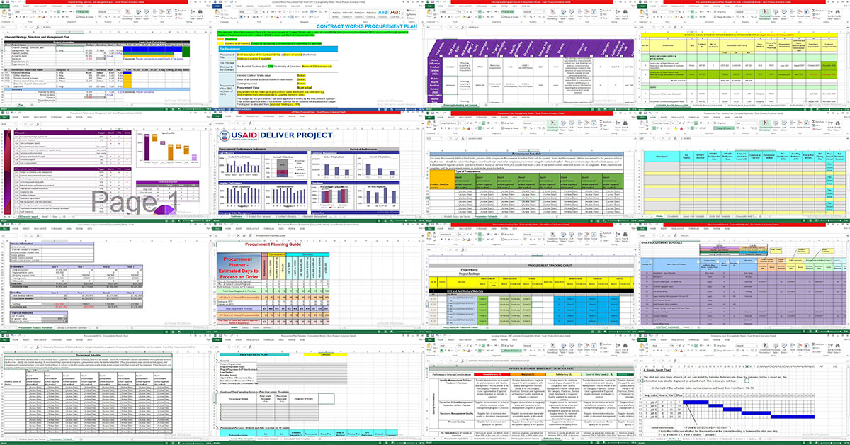 Procurement Management Plan Templates - Free Download