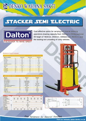 Hand Stcker Semi Elektrik PT.DENKO WAHANA SAKTI