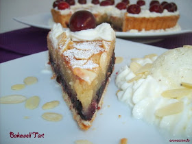 trozo bakewell de frente
