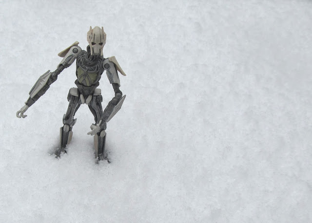 General Grevious in the snow - a photo by F. Lennox Campello