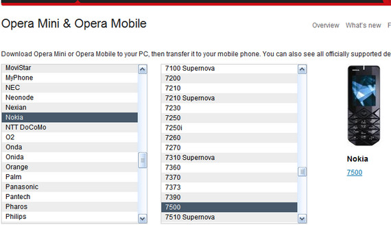 Opera mini