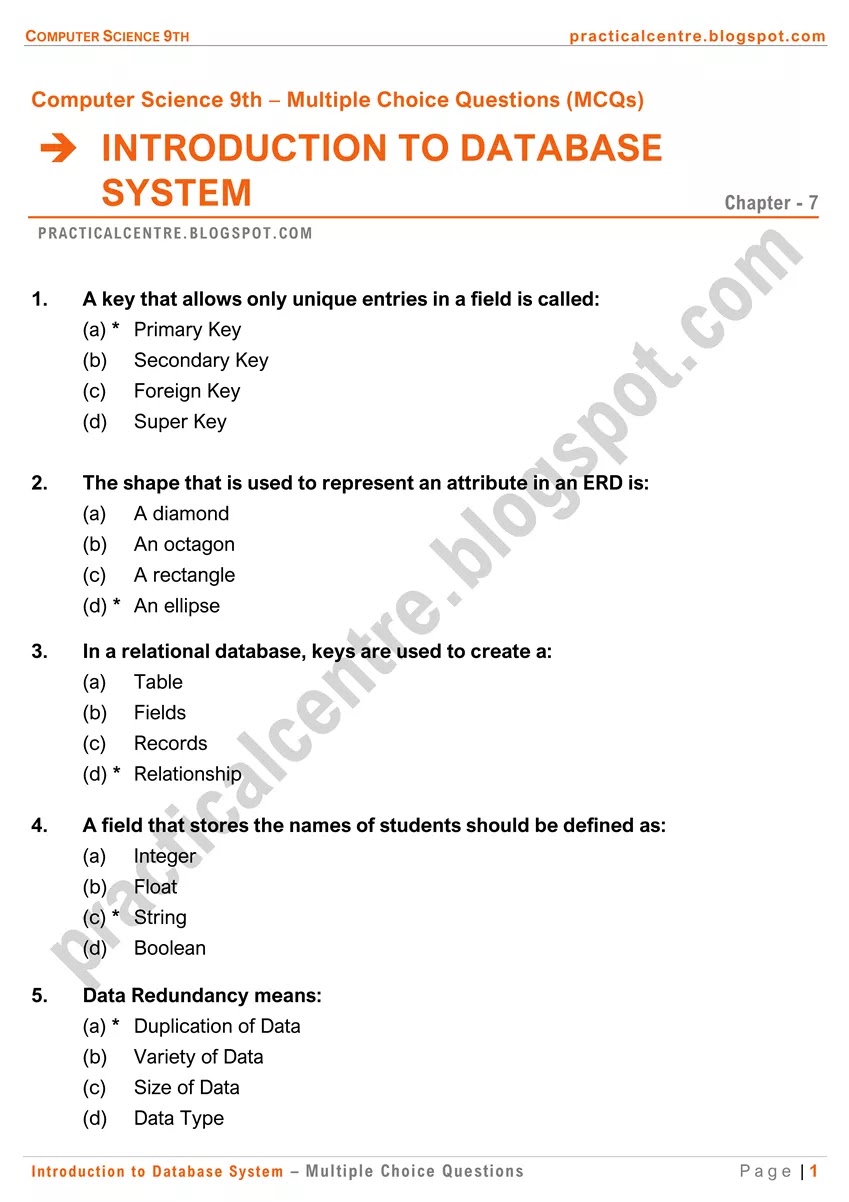 introduction-to-database-system-multiple-choice-questions-1