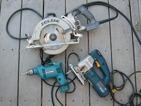 used woodworking power tools