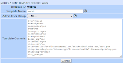 vicidial webrtc template