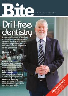 Bite Magazine. Better business for dentists - October 2012 | TRUE PDF | Mensile | Professionisti | Odontoiatria
Bite Magazine is a business and current affairs magazine for the dental industry. Content is of interest to dentists, hygienists, assistants, practice managers and anyone with an interest in the dental health industry.