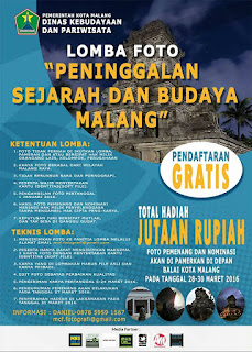 Lomba Foto 2016 - Peninggalan Sejarah dan Budaya Malang 