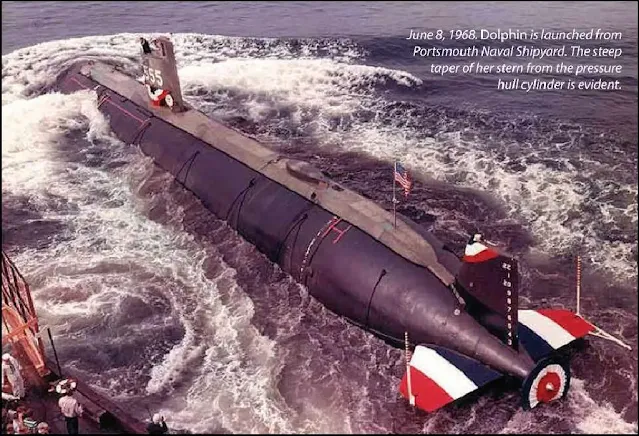 USS Dolphin (AGSS-555) - El "Triple Níquel" - El último submarino diesel estadounidense