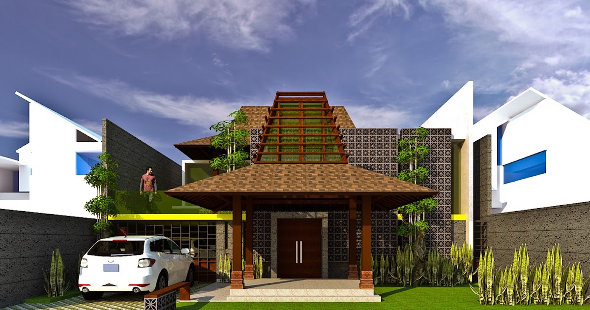 45 Desain Rumah  Joglo Khas Jawa  Tengah  Desainrumahnya com Desain Rumah  Sederhana 