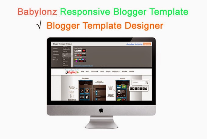 Babylonz Resposnive Blogger Template Preview 1