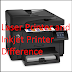 Laser Printer and Inkjet Printer Difference