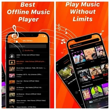 Musify offline music app for iPhone