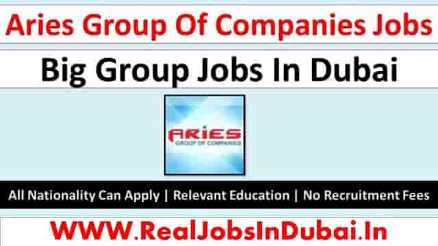 Aries Group Dubai Jobs