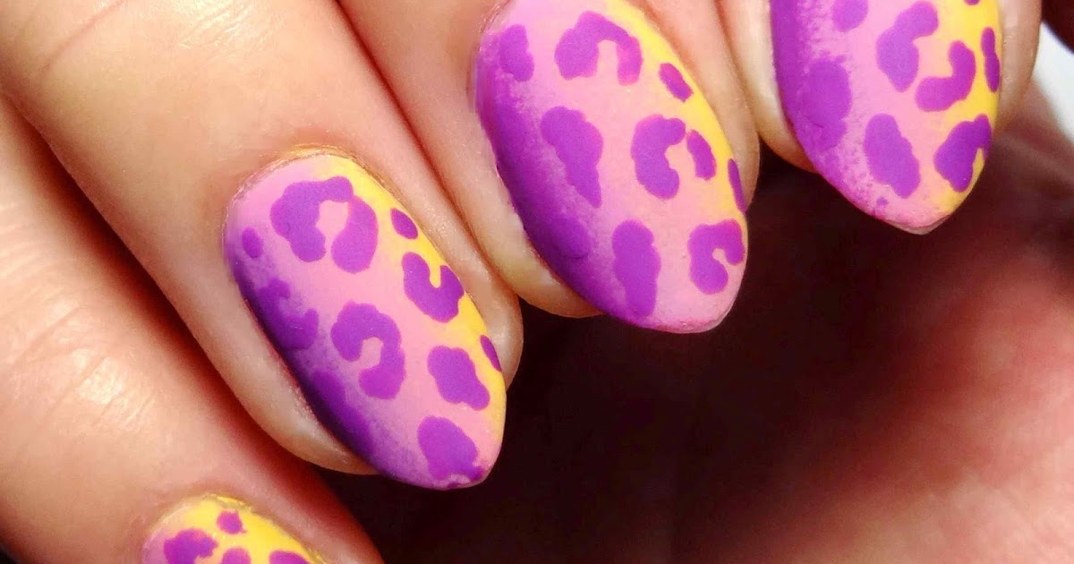 Pink Leopard Nails · An Animal Nail · Art, Nail Painting, and Nail Painting  on Cut Out + Keep