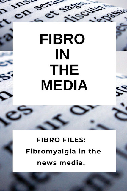 Fibromyalgia in the media this week.