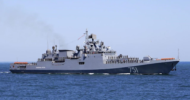 Admiral Essen, one of the more modern ships of the current Black Sea Fleet