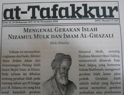 Buletin Jum'at at-Tafakkur DISC Masjid UI