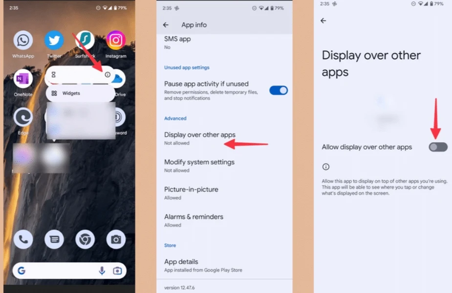 Disable the appearance of ads on the home screen in Android devices
