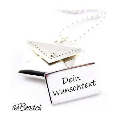 Liebesbrief Silberschmuck Online kaufen bei www.thebead.ch