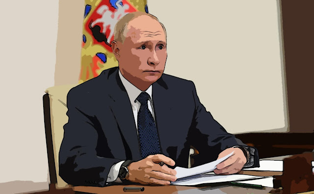 Путин с грустным лицом