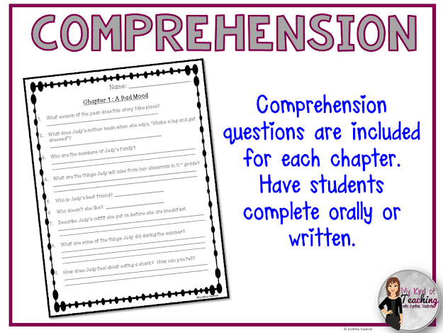 Comprehension questions for students to answer