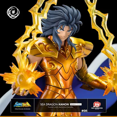 Estatueta de Kanon de Dragão Marinho - Tsume-Art