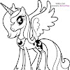 My Little Pony Luna Coloring Pages / My Little Pony - Princess Luna 01 Coloring Page | Coloring ... / Click the princess luna coloring pages to view printable version or color it online (compatible with ipad and android tablets).