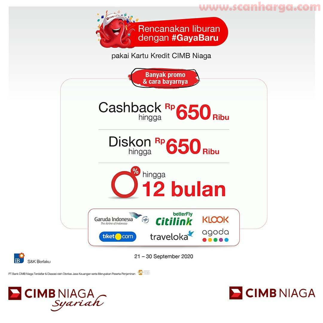 Promo Spesial HUT CIMB NIAGA Ke-65 Tahun