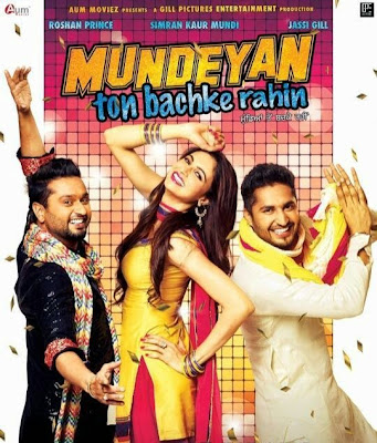 Poster Of Mundeyan Ton Bachke Rahin (2014) Full Punjabi Movie Free Download Watch Online At worldfree4u.com