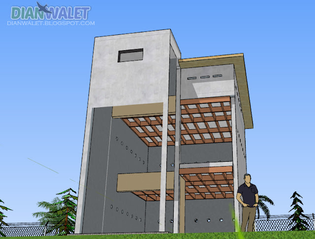 Desain Rumah Walet (RBW) Minimalis 4x4 (Full Video)