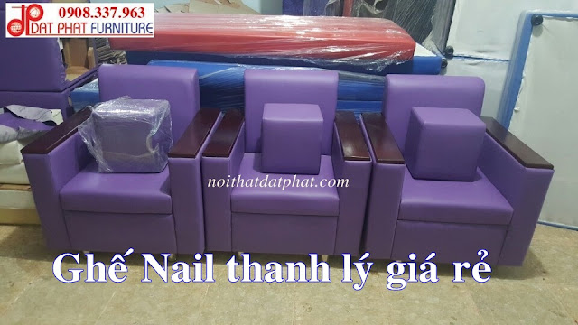 thanh lý ghế làm Nail