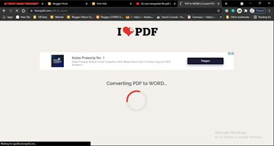 Gambar ilustrasi Converting file PDF ke Word