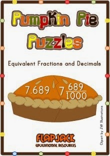 http://www.teacherspayteachers.com/Product/Pumpkin-Pie-Decimal-Fraction-Puzzles-165040